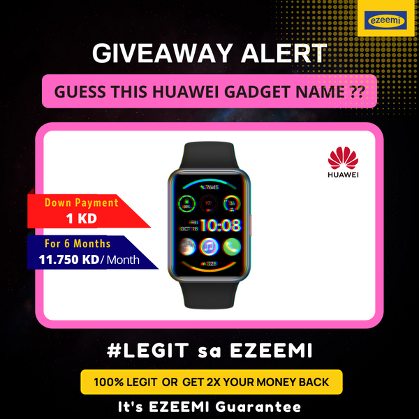 [ GIVEAWAY CONTEST ] Guess this Newly Arrived HUAWEI Gadget