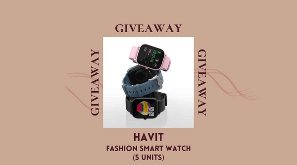 [ GIVEAWAY CONTEST ] - HAVIT Fashion Smart Watch (worth 12 KD) for 5 Lucky Participants ❤️❤️❤️❤️❤️